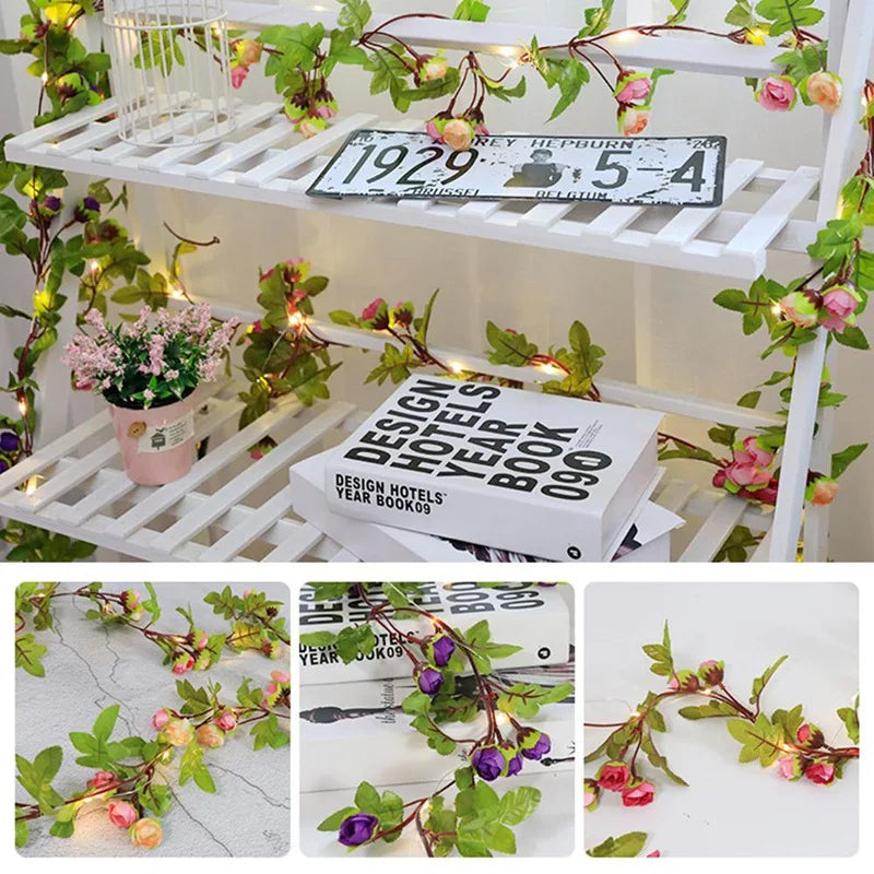 Artificial Vine Fairy Lights Battery Power